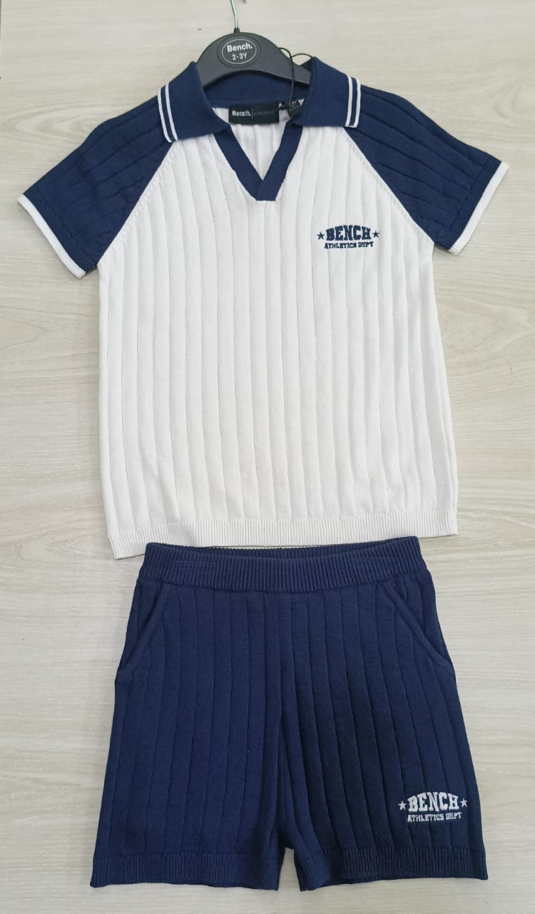 Short Sleeve Golf Shirt and Track Shorts Sets